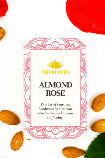 Almond Rose Soap by 700 Rivers