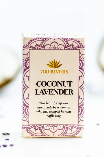 Coconut Lavender Soap by 700 Rivers