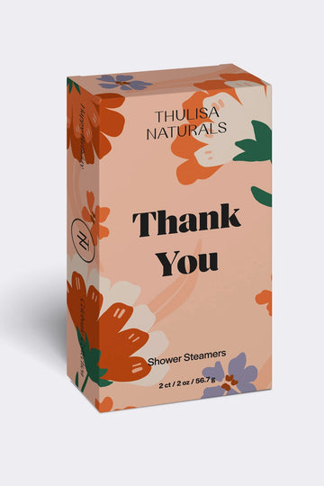 Thank You Shower Steamers by Thulisa Naturals