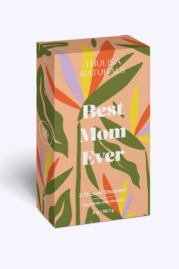 Best Mom Ever Wild Orange and Rose Shower Steamers by Thulisa Naturals