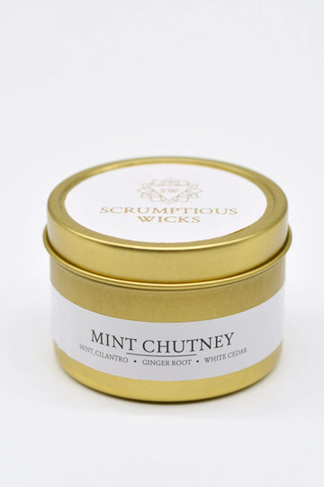 Mint Chutney Candle by Scrumptious Wicks